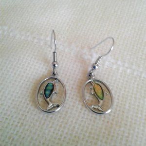 Dolphin Earrings for Pierced Ears